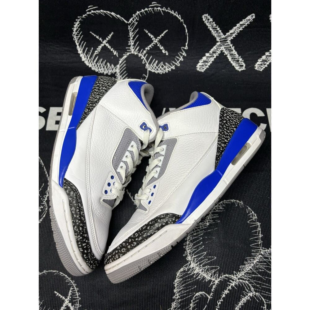 Air Jordan 3 Retro Racer Blue Men’s Size 11.5 Used